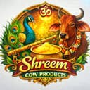 Shreem logo with peacock feather inspired motif